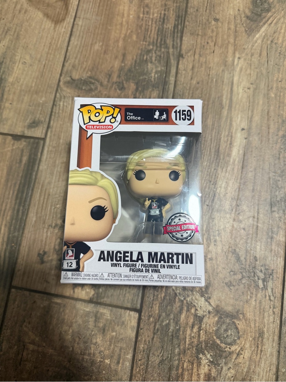 Angela Martin Funko Pop figure